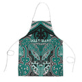 Aotearoa Iwi Ngati Maru Apron Maori Kowhaiwhai Pattern