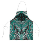 Aotearoa Iwi Ngati Maru Apron Maori Kowhaiwhai Pattern