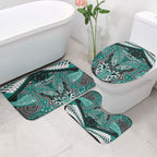 Aotearoa Iwi Ngati Maru Bathroom Set Maori Kowhaiwhai Pattern