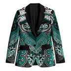 Aotearoa Iwi Ngati Maru Personalised Blazer Maori Kowhaiwhai Pattern