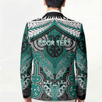 Aotearoa Iwi Ngati Maru Personalised Blazer Maori Kowhaiwhai Pattern