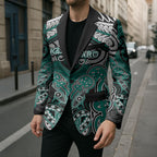 Aotearoa Iwi Ngati Maru Personalised Blazer Maori Kowhaiwhai Pattern
