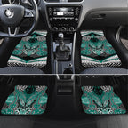 Aotearoa Iwi Ngati Maru Personalised Car Mats Maori Kowhaiwhai Pattern