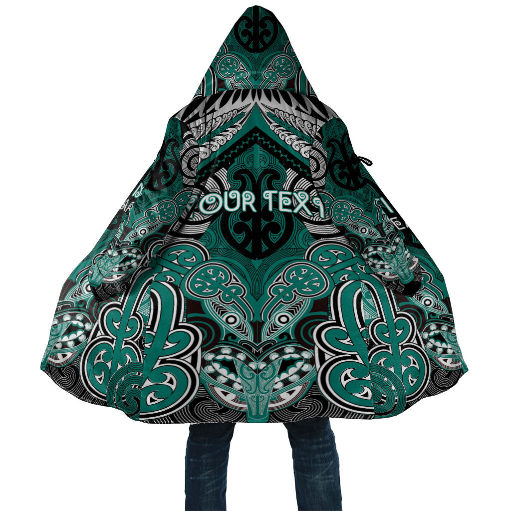 Aotearoa Iwi Ngati Maru Personalised Cloak Maori Kowhaiwhai Pattern