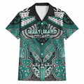 Aotearoa Iwi Ngati Maru Personalised Hawaiian Shirt Maori Kowhaiwhai Pattern