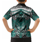 Aotearoa Iwi Ngati Maru Personalised Hawaiian Shirt Maori Kowhaiwhai Pattern