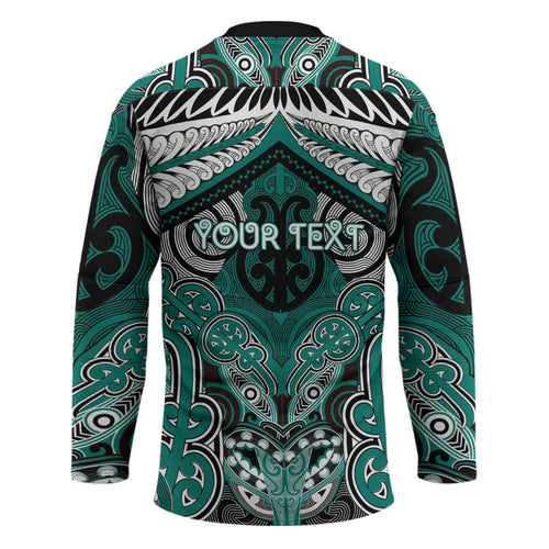 Aotearoa Iwi Ngati Maru Personalised Hockey Jersey Maori Kowhaiwhai Pattern