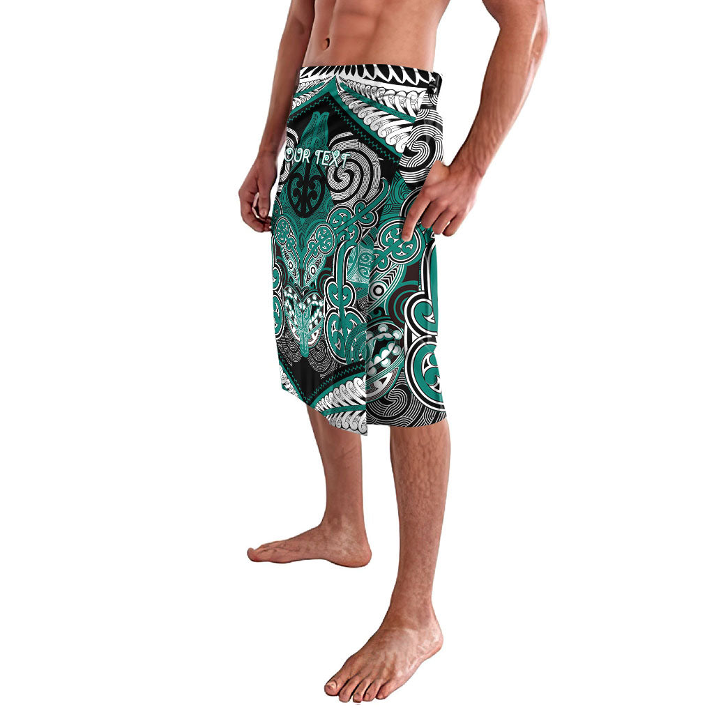 Aotearoa Iwi Ngati Maru Personalised Lavalava Maori Kowhaiwhai Pattern