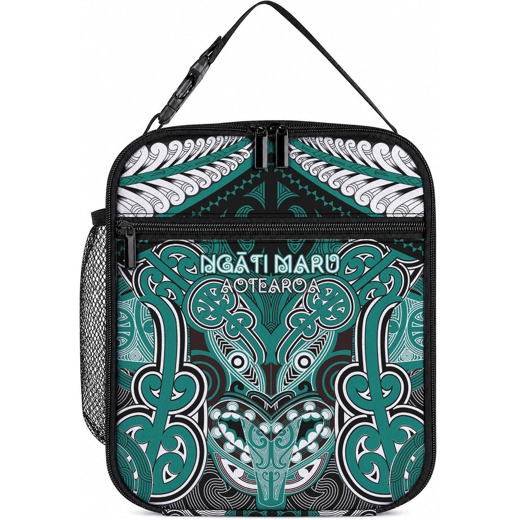 Aotearoa Iwi Ngati Maru Lunch Bag Maori Kowhaiwhai Pattern