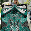 Aotearoa Iwi Ngati Maru Quilt Maori Kowhaiwhai Pattern