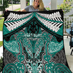 Aotearoa Iwi Ngati Maru Quilt Maori Kowhaiwhai Pattern