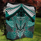 Aotearoa Iwi Ngati Maru Quilt Maori Kowhaiwhai Pattern