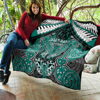 Aotearoa Iwi Ngati Maru Quilt Maori Kowhaiwhai Pattern