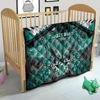 Aotearoa Iwi Ngati Maru Quilt Maori Kowhaiwhai Pattern