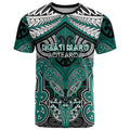 Aotearoa Iwi Ngati Maru Personalised T Shirt Maori Kowhaiwhai Pattern