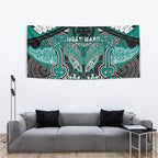 Aotearoa Iwi Ngati Maru Tapestry Maori Kowhaiwhai Pattern