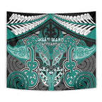 Aotearoa Iwi Ngati Maru Tapestry Maori Kowhaiwhai Pattern