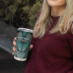 Aotearoa Iwi Ngati Maru Personalised Tumbler Cup Maori Kowhaiwhai Pattern