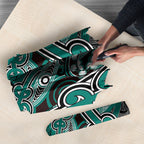 Aotearoa Iwi Ngati Maru Umbrella Maori Kowhaiwhai Pattern