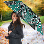 Aotearoa Iwi Ngati Maru Umbrella Maori Kowhaiwhai Pattern