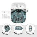 Aotearoa Iwi Ngati Paoa AirPods Case Maori Kowhaiwhai Pattern