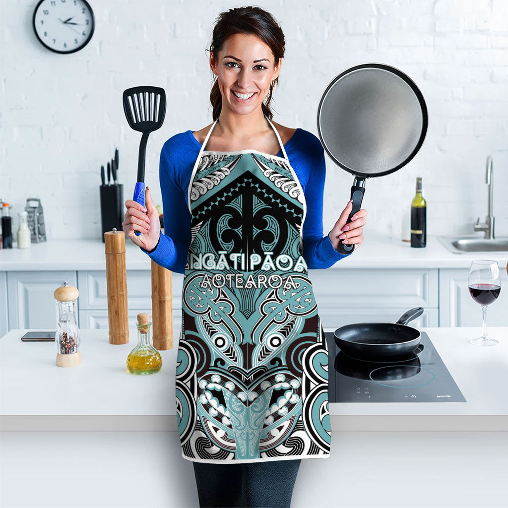 Aotearoa Iwi Ngati Paoa Apron Maori Kowhaiwhai Pattern