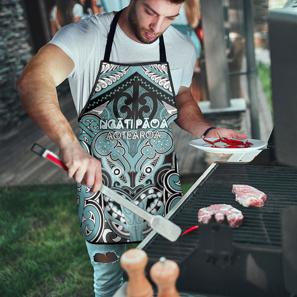 Aotearoa Iwi Ngati Paoa Apron Maori Kowhaiwhai Pattern