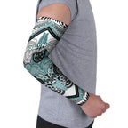 Aotearoa Iwi Ngati Paoa Personalised Arm Sleeves Maori Kowhaiwhai Pattern