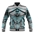 Aotearoa Iwi Ngati Paoa Personalised Baseball Jacket Maori Kowhaiwhai Pattern