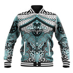 Aotearoa Iwi Ngati Paoa Personalised Baseball Jacket Maori Kowhaiwhai Pattern