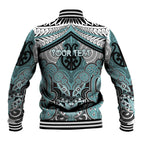 Aotearoa Iwi Ngati Paoa Personalised Baseball Jacket Maori Kowhaiwhai Pattern