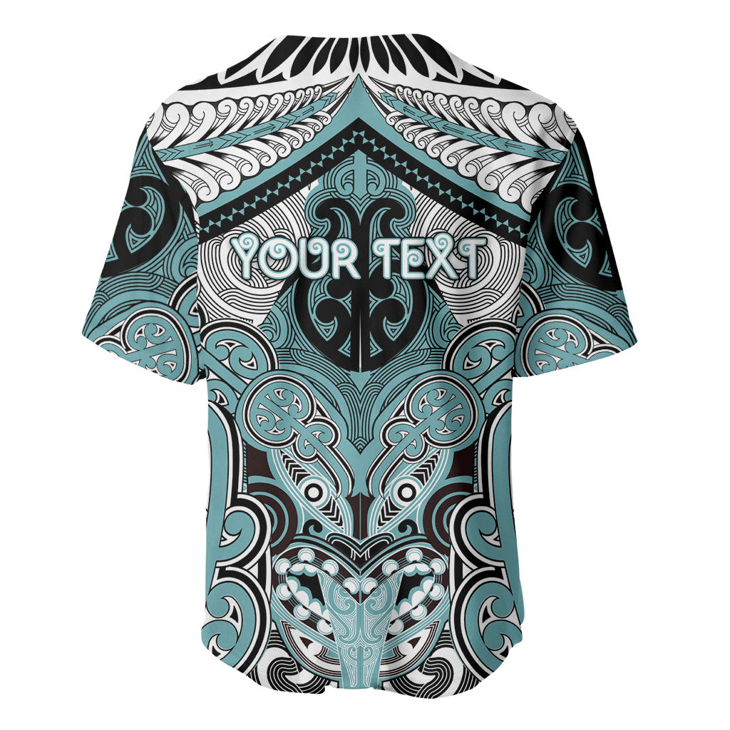 Aotearoa Iwi Ngati Paoa Personalised Baseball Jersey Maori Kowhaiwhai Pattern
