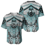 Aotearoa Iwi Ngati Paoa Personalised Baseball Jersey Maori Kowhaiwhai Pattern