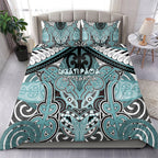 Aotearoa Iwi Ngati Paoa Bedding Set Maori Kowhaiwhai Pattern