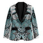 Aotearoa Iwi Ngati Paoa Personalised Blazer Maori Kowhaiwhai Pattern