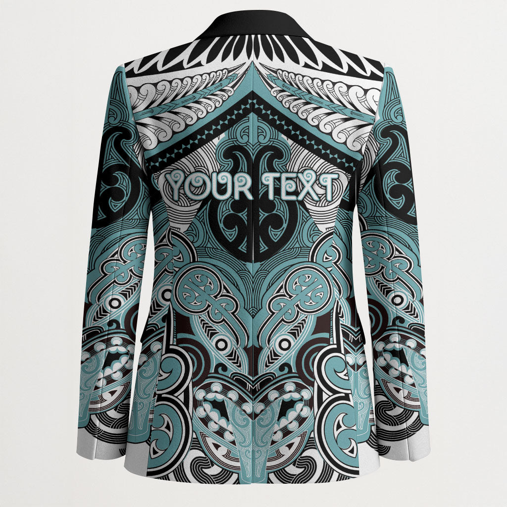 Aotearoa Iwi Ngati Paoa Personalised Blazer Maori Kowhaiwhai Pattern