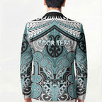 Aotearoa Iwi Ngati Paoa Personalised Blazer Maori Kowhaiwhai Pattern