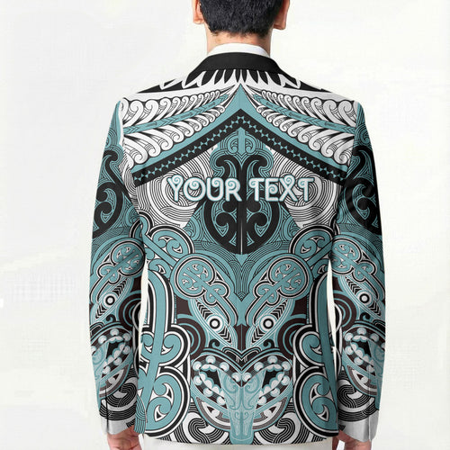 Aotearoa Iwi Ngati Paoa Personalised Blazer Maori Kowhaiwhai Pattern