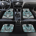 Aotearoa Iwi Ngati Paoa Personalised Car Mats Maori Kowhaiwhai Pattern