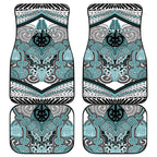 Aotearoa Iwi Ngati Paoa Personalised Car Mats Maori Kowhaiwhai Pattern