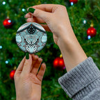 Aotearoa Iwi Ngati Paoa Personalised Ceramic Ornament Maori Kowhaiwhai Pattern