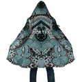 Aotearoa Iwi Ngati Paoa Personalised Cloak Maori Kowhaiwhai Pattern