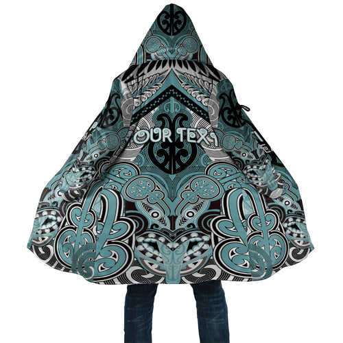 Aotearoa Iwi Ngati Paoa Personalised Cloak Maori Kowhaiwhai Pattern