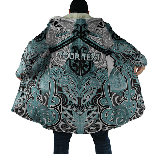 Aotearoa Iwi Ngati Paoa Personalised Cloak Maori Kowhaiwhai Pattern