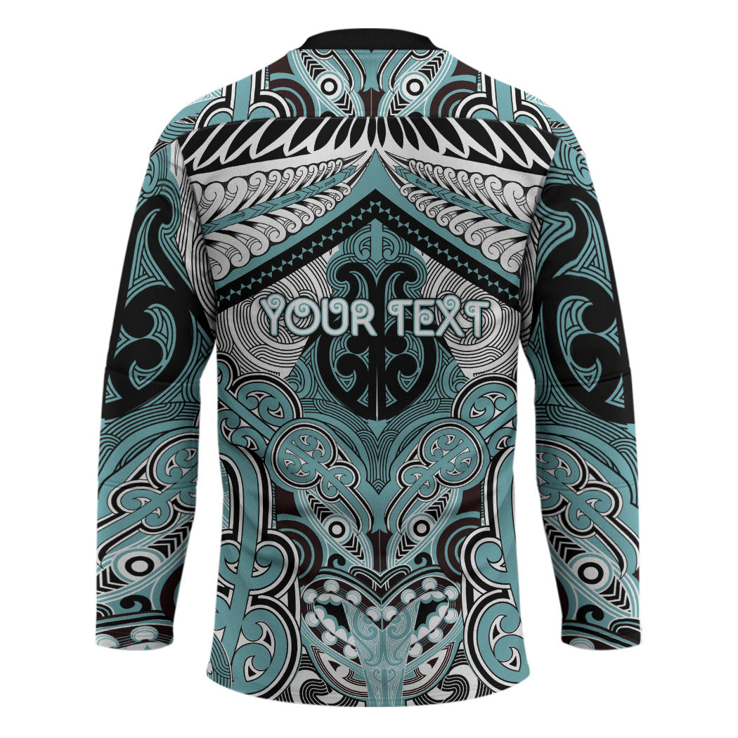 Aotearoa Iwi Ngati Paoa Personalised Hockey Jersey Maori Kowhaiwhai Pattern