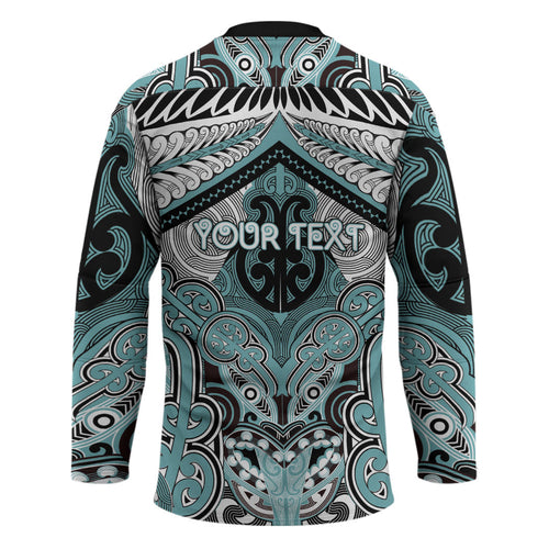 Aotearoa Iwi Ngati Paoa Personalised Hockey Jersey Maori Kowhaiwhai Pattern