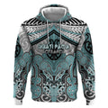 Aotearoa Iwi Ngati Paoa Personalised Hoodie Maori Kowhaiwhai Pattern