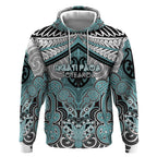 Aotearoa Iwi Ngati Paoa Personalised Hoodie Maori Kowhaiwhai Pattern
