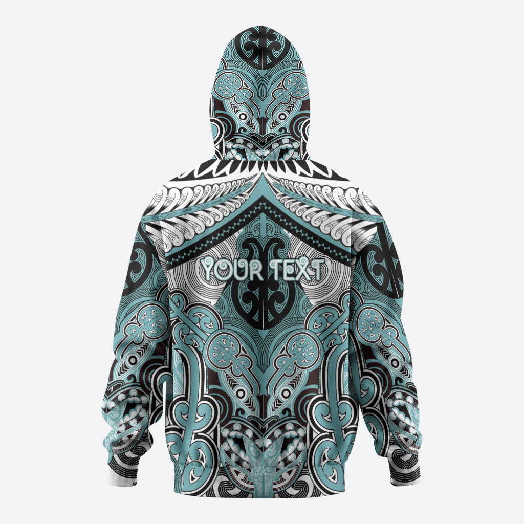Aotearoa Iwi Ngati Paoa Personalised Hoodie Maori Kowhaiwhai Pattern