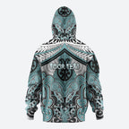 Aotearoa Iwi Ngati Paoa Personalised Hoodie Maori Kowhaiwhai Pattern